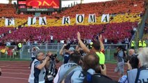 Le tour d'honneur de Francesco Totti avant Roma-Genoa