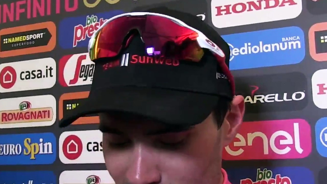 Giro d'Italia 2017 - Tom Dumoulin : "C'est juste incroyable de gagner ce 100e Giro d'Italia"