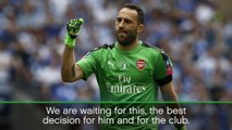 Arsenal players waiting for Wenger's decision - Ospina
