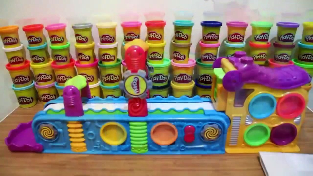 Play Doh Mega Fun Factory Unboxingasd - video Dailymotion