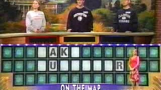 Wheel of Fortune - College Week Day 2 (5/14/2002) Part 1