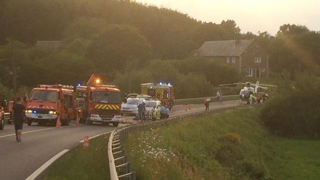 Six blessés graves dans un accident de la route