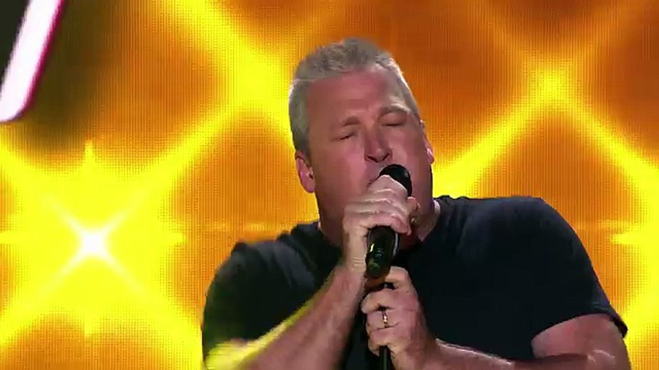 Geoff Jones Sings Rebel Yell   The Voice Australia 2015 - YouTube