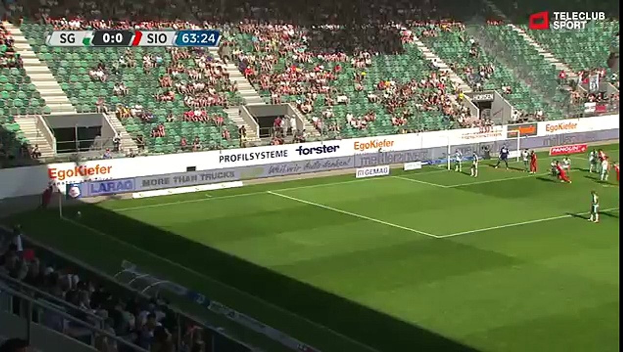 Sankt Gallen 0:1 Sion (Swiss Super League 28 May 2017)