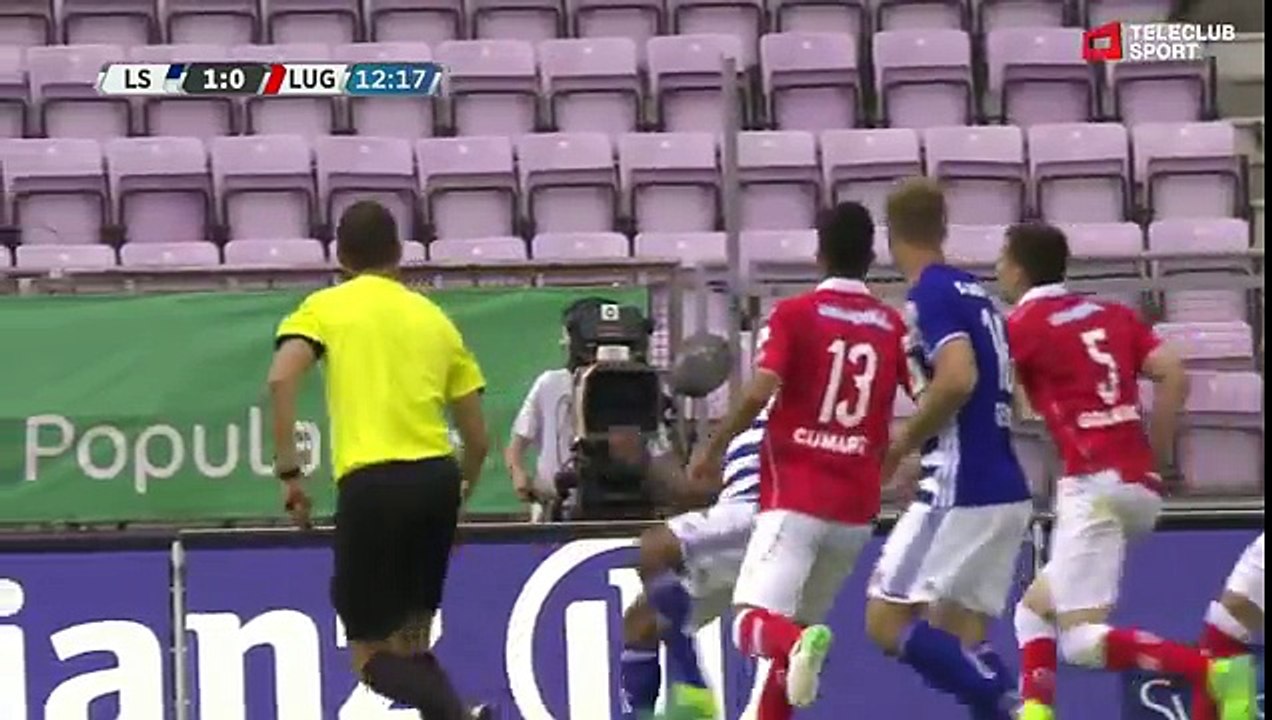 Lausanne 1:2 Lugano  (Swiss Super League 28 May 2017)
