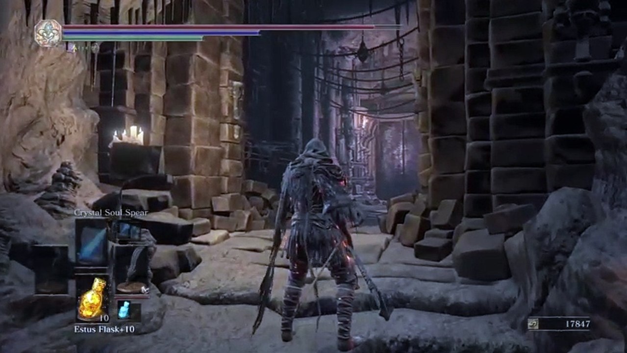 Dark Souls 3: Lets Play: Part 8 Catacombs Of Carthrus (2)