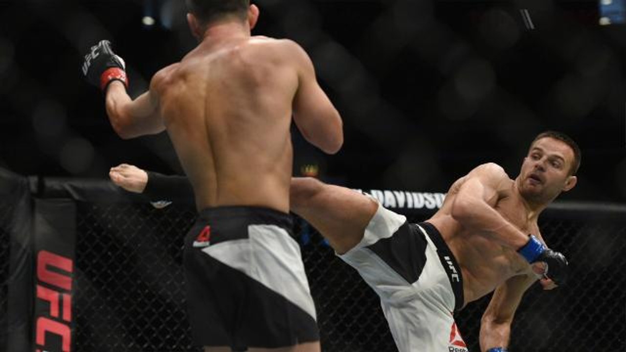 Pedro Munhoz surprised by Damian Stasiak's durability at UFC Fight Night 109