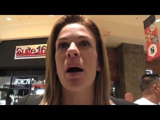 female boxing star Jelena Mrdjenovich at the nvbhof event - EsNews Boxing