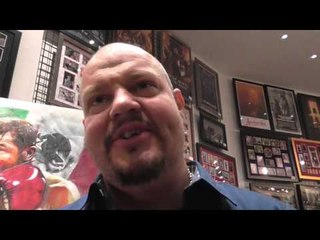 the man who paints boxing champions - EsNews Boxing