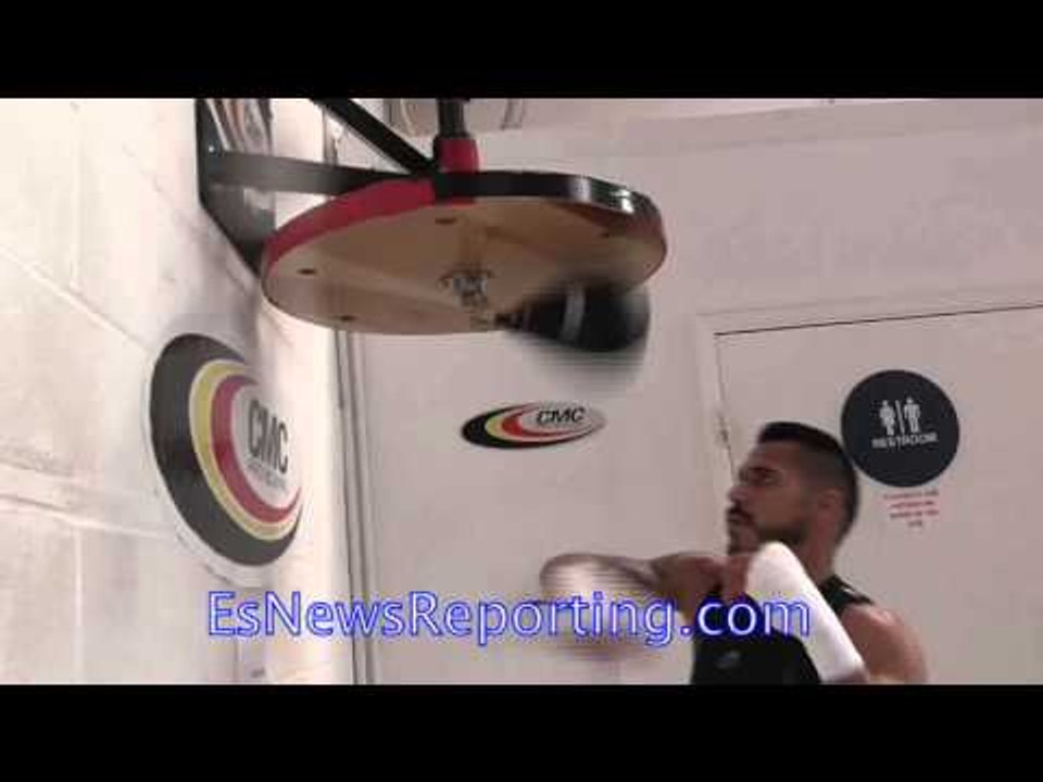 Jesus Cuellar on Speed bag - EsNews Boxing