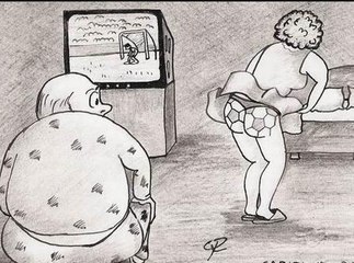 Cartoon Adult! The right Way To a man's Heart !