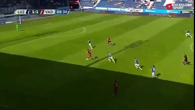 Luzern 1:2 Vaduz (Swiss Super League 28 May 2017)