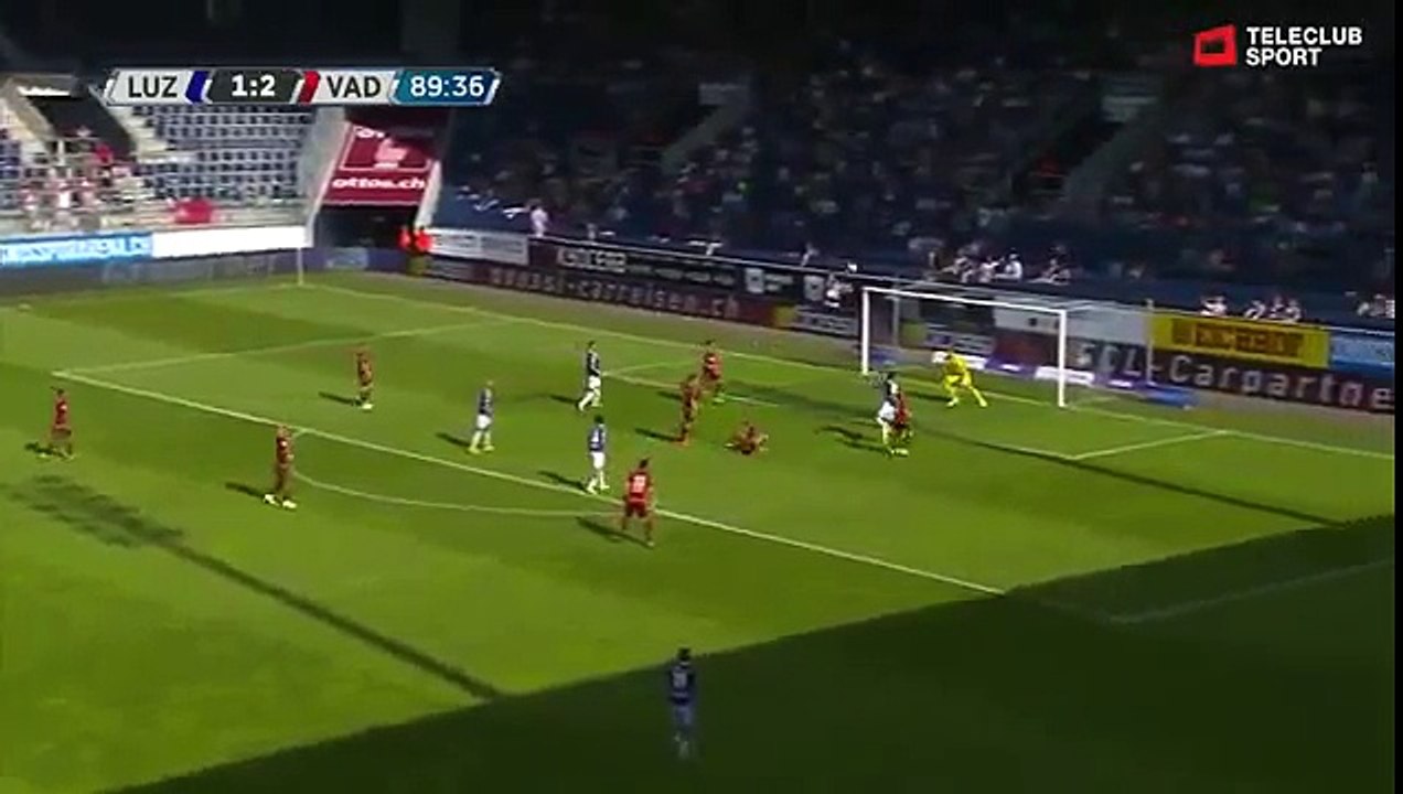 Luzern 2:2 Vaduz (Swiss Super League 28 May 2017)