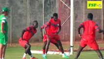 Première séance d'entraînement Match amical Sénégal vs Ouganda
