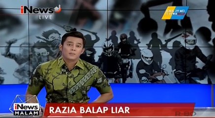 Usai Sahur, Sejumlah Pemuda Terjaring Razia Balap Liar di Sumut