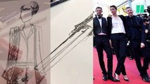 Uma Thurman et Monica Bellucci au Festival de Cannes 2017: une styliste dessine les plus belles tenues de la montée des marches