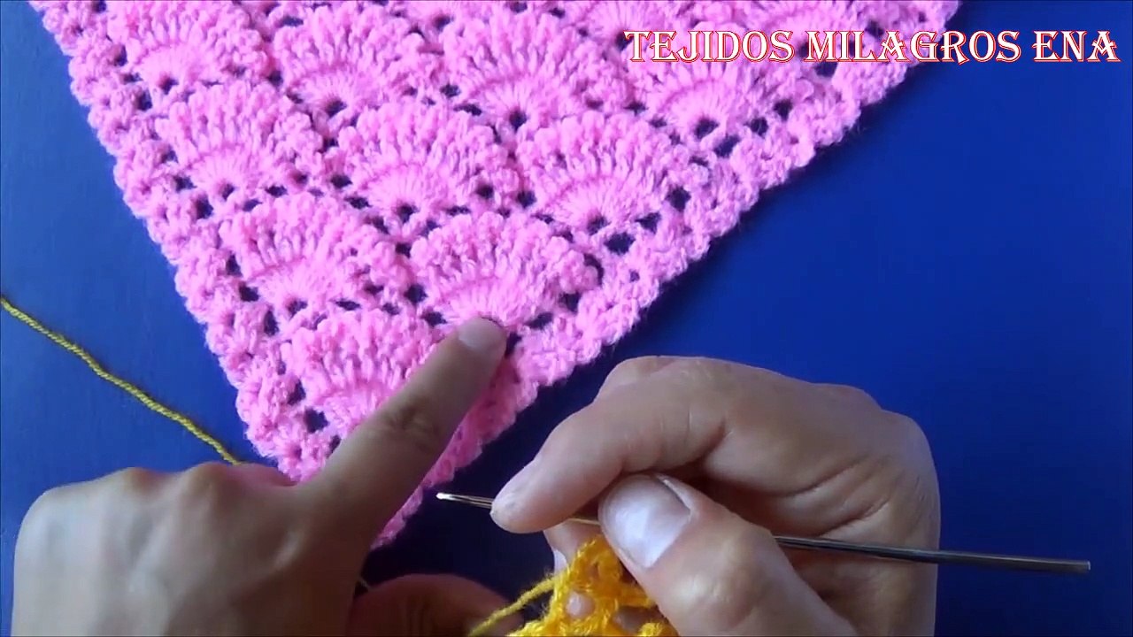 V shell shawl