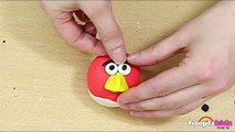 Make Play Doh Angry Birds with HoplaKidz How To _ Learn Amazing Crafts