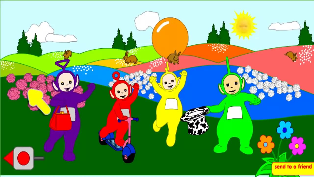 Teletubbie Landscape Game - teletubbies games for kids - teletubbies new games