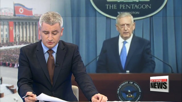 U.S. defense secretary Mattis says war with North Korea would be catastrophic