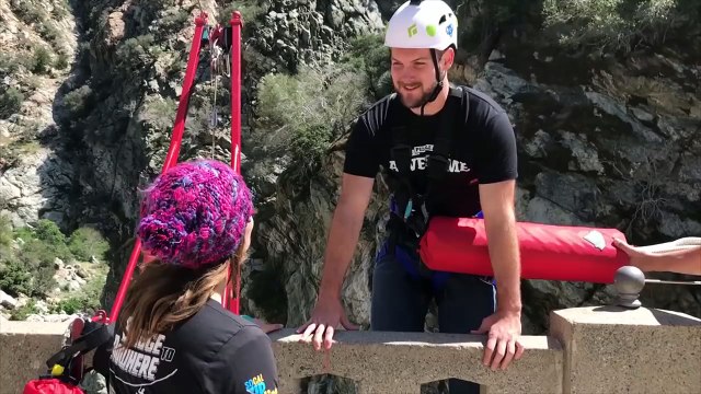 Bungee Jumping at the Bridge to Nowhere | PEOPLE ARE AWESOME 2017