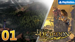 The Legend of Dragoon 【PS1│ePSXe】 #01 │ Chapter 1 ： Serdian War