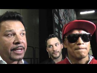francisco vargas after his DRAMATIC win for wbc world title belt! EsNews Boxing