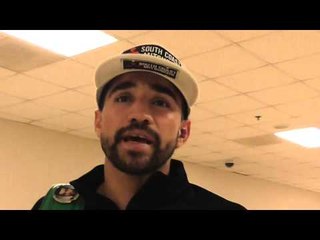 ronny rios after his win over jayson velez EsNews Boxing