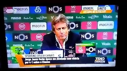A gafe de Jorge jesus