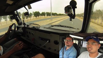 97 Land Rover Defender V8 Rally-Prepped Driven on Road & Sand in Dubai