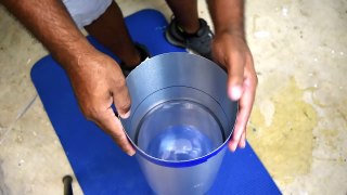 DIY Concrete Lamp Indoor Outdoor