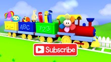 Finger Family Song - Color Crew Babies _ 3D Rhymes for Children _