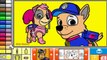Paw Patrol Nick Jr Coloring Book Game For Kids - Chase Skye Rubble PAW Patrol Corn Roast C