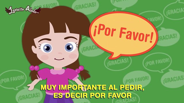 POR FAVOR Y GRACIAS ♫ Con letra Karaoke ♫ Videos Infantiles-QZUvrwylaJw