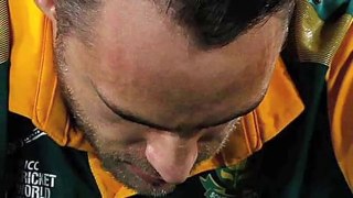 2015 WC_ SA Cricketers Cry after losing Semi-final – Emotional Moment