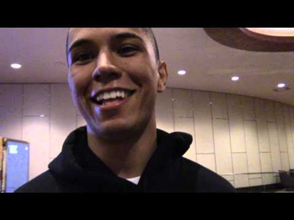 neno after his KO win EsNews Boxing