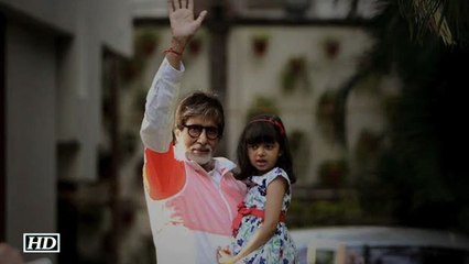 Aaradhya greets Sunday well-wishers with Big B