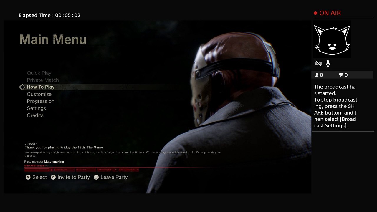MarkXVIIironman's Live PS4 Broadcast (2)