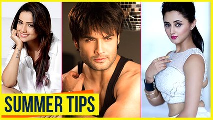Watch How TV Actors Beat The Heat In Style  Ankit Bathla, Adaa Khan, Vivian Dsena  TellyMasala
