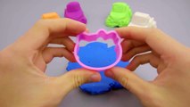 BEST Learn Colors Play Doh Cars Candy Lollipops Mickey Mouse Hello Kitty Molds Fun Creativ