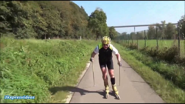 Skating Technik Ski Skating vs Rollski vs Inline Skating 2014 _ Howcute _ Mu