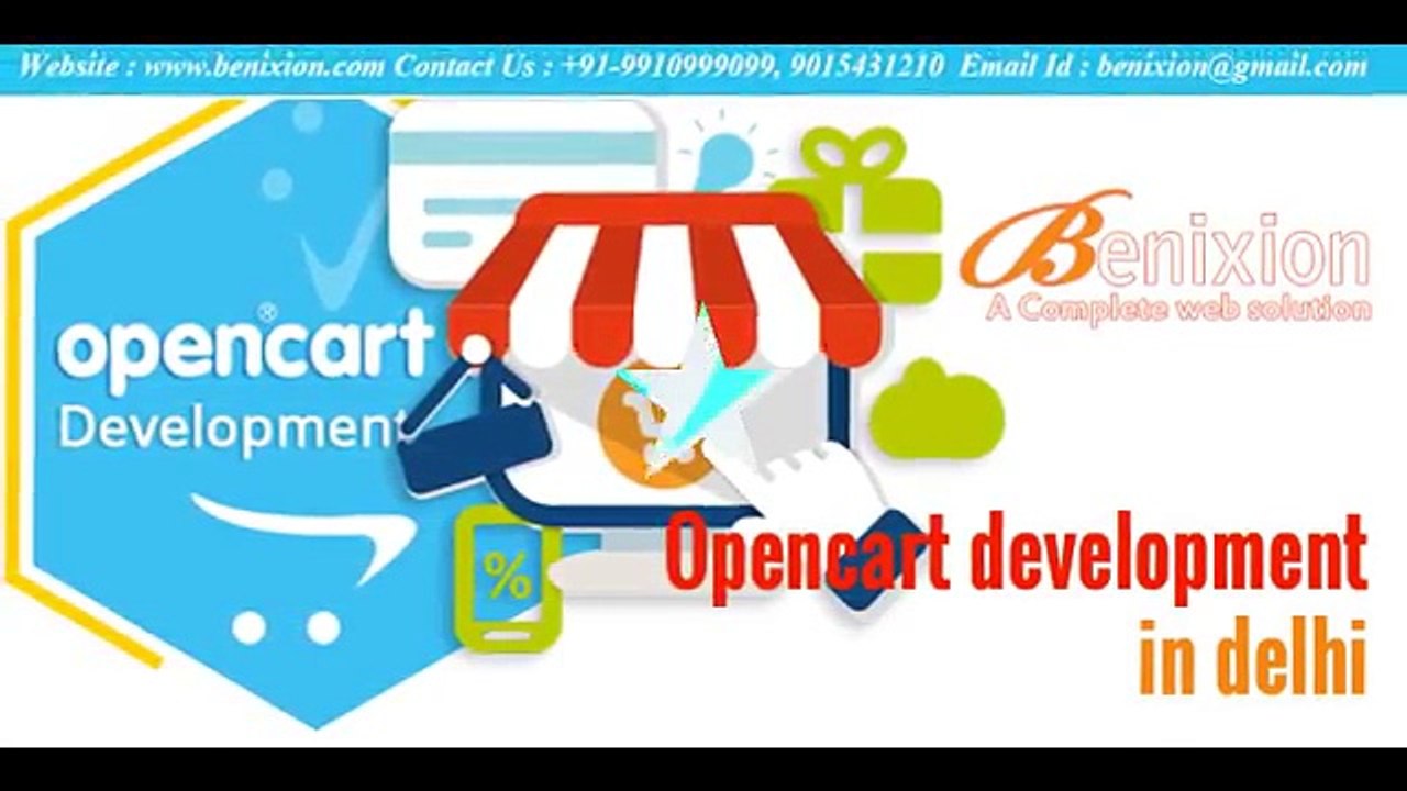 Opencart Development In Delhi - Benixion Technology Pvt Ltd