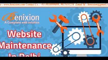 Website Maintenance In Delhi - Benixion Technology Pvt Ltd