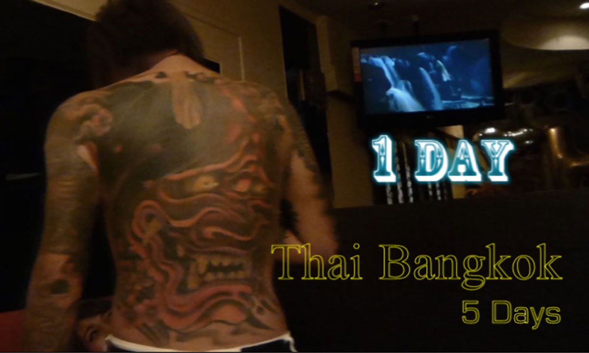 入れ墨とタイ,d1,バンコク!Thai night of Beauty girl,名古屋ホスト,タイ旅行