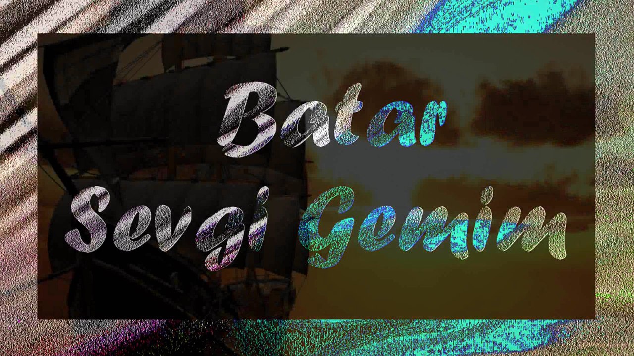 Şair Yazar Enver ÖZEL'in Batar Sevgi Gemim Şiiri