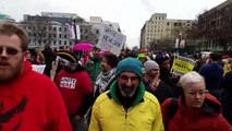 Labor sings in the streets No KKK No Fascist USA No Trump!!! DisruptJ20 protest-Ko4hML32XvA