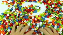 Learn To Count Numbers 0 to 10 with Candy M&Ms Chocolate - Learning video by Play doh Tim