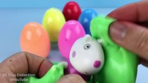 Play Doh Kinder Surprise Eggs Toys DIY Cookies Peppa Pig Paw Patrol Minions My Little Pony