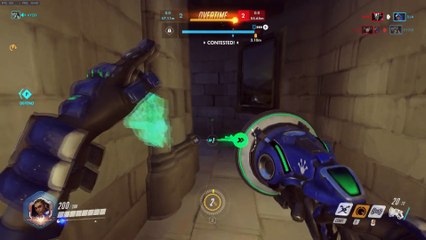 Overwatch: 4-Man Boop into D.Va Bomb to Clutch Overtime