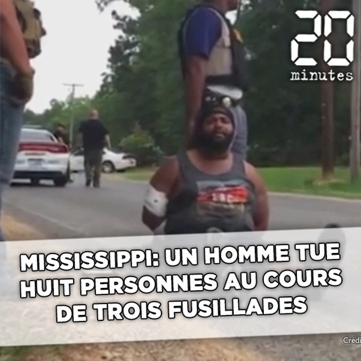 Mississippi: un homme tue huit personnes au cours de trois fusillades